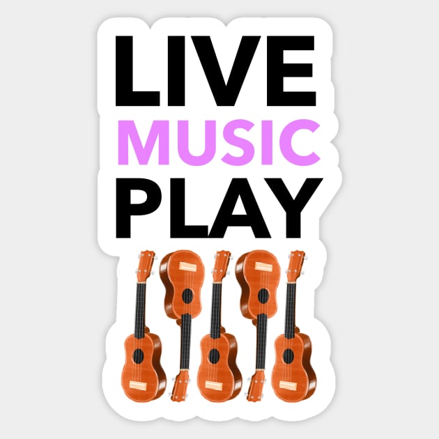 Live Music Play Sticker by Jitesh Kundra